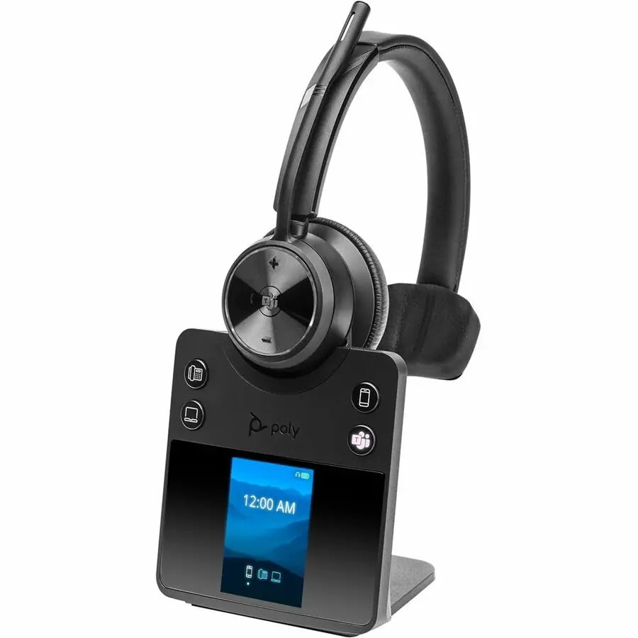 Poly Savi 7410 Office Monaural Headset with Microsoft Teams Certification and DECT Wireless Technology