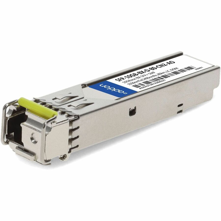 AddOn Ciena SFP+ Module SFP-10GB-BX-D-80-CN2 for 10GBase-BX over Single-Mode Fiber