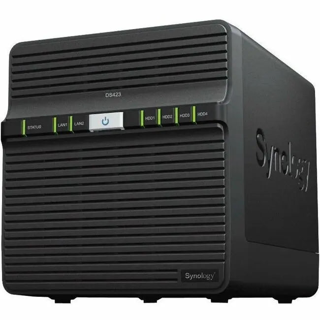Synology DiskStation DS423 SAN/NAS Storage System – Reliable 4-Bay Desktop Data Management Solution