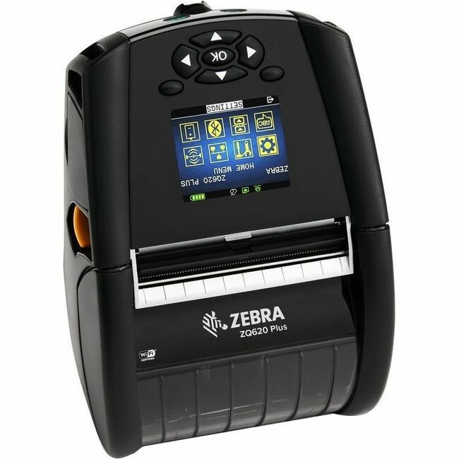 Zebra ZQ620 Plus Direct Thermal Mobile Printer, 3-Inch, ZQ62-AUXA0B4-00