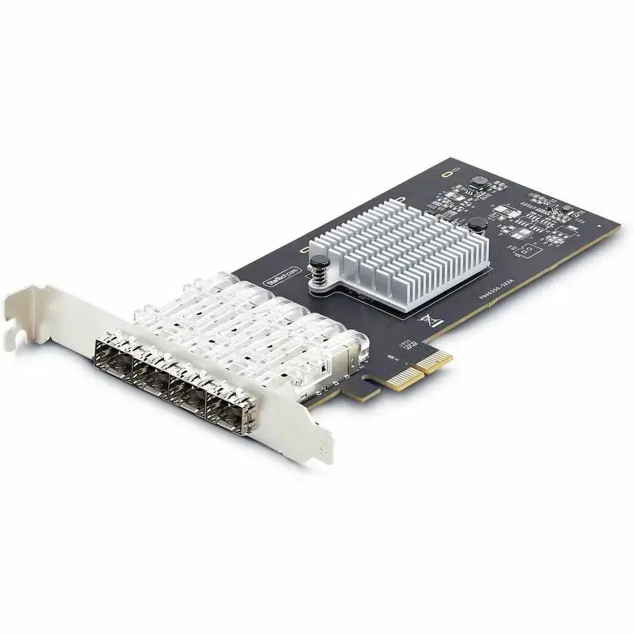 StarTech.com P041GI-NETWORK-CARD 4-Port Gigabit Ethernet PCIe Network Card with Intel I350 Chipset by StarTech.com