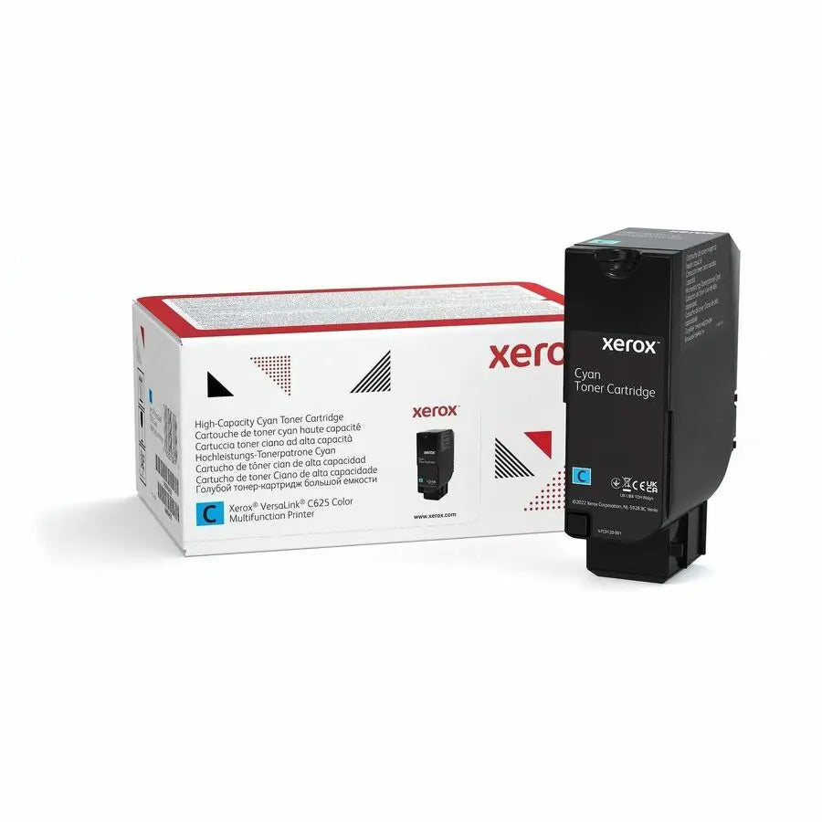 Xerox VersaLink C625 Cyan High Capacity Toner Cartridge 006R04637 - Reliable 16,000 Page Yield