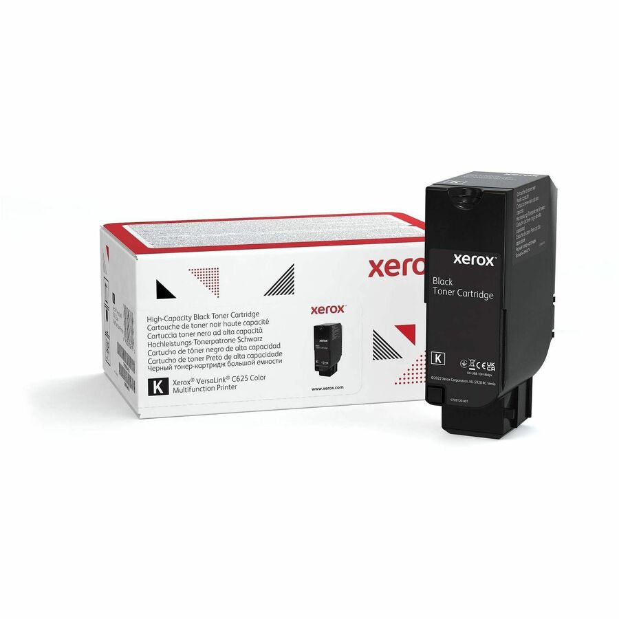 Xerox VersaLink C625 Genuine Black High Capacity Toner Cartridge (006R04636) – 25,000 Pages