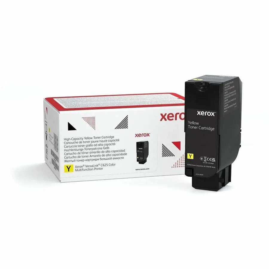 Xerox VersaLink C625 Yellow High Capacity Toner Cartridge 006R04639 – 16,000 Pages
