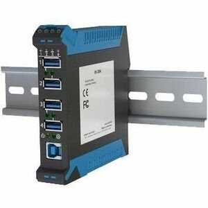 SEH Technology IH-304 USB Hub with 4 USB 3.0 Ports for Industrial Environments