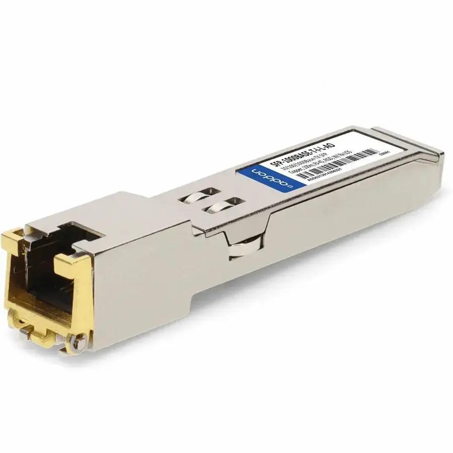 AddOn MSA Compliant SFP (mini-GBIC) Module SFP1000BASETILAO for Gigabit Ethernet over Copper by ADDON