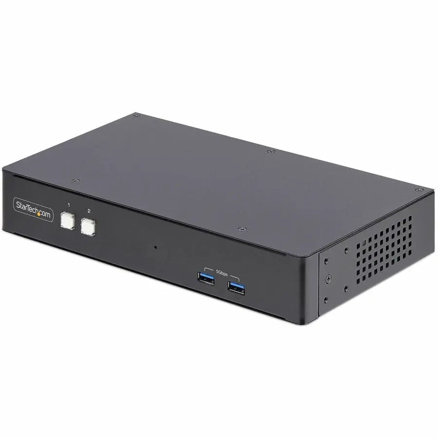 StarTech.com P2DD46A22-KVM-SWITCH Dual-Monitor DisplayPort KVM Switch with RS232 Control and 4K Support