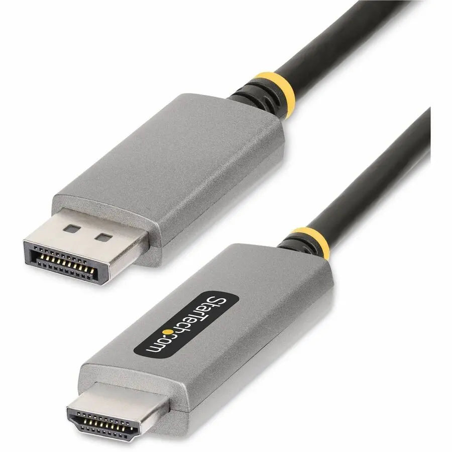 StarTech.com 6ft DisplayPort to HDMI Adapter Cable with 8K 60Hz & 4K 144Hz Support