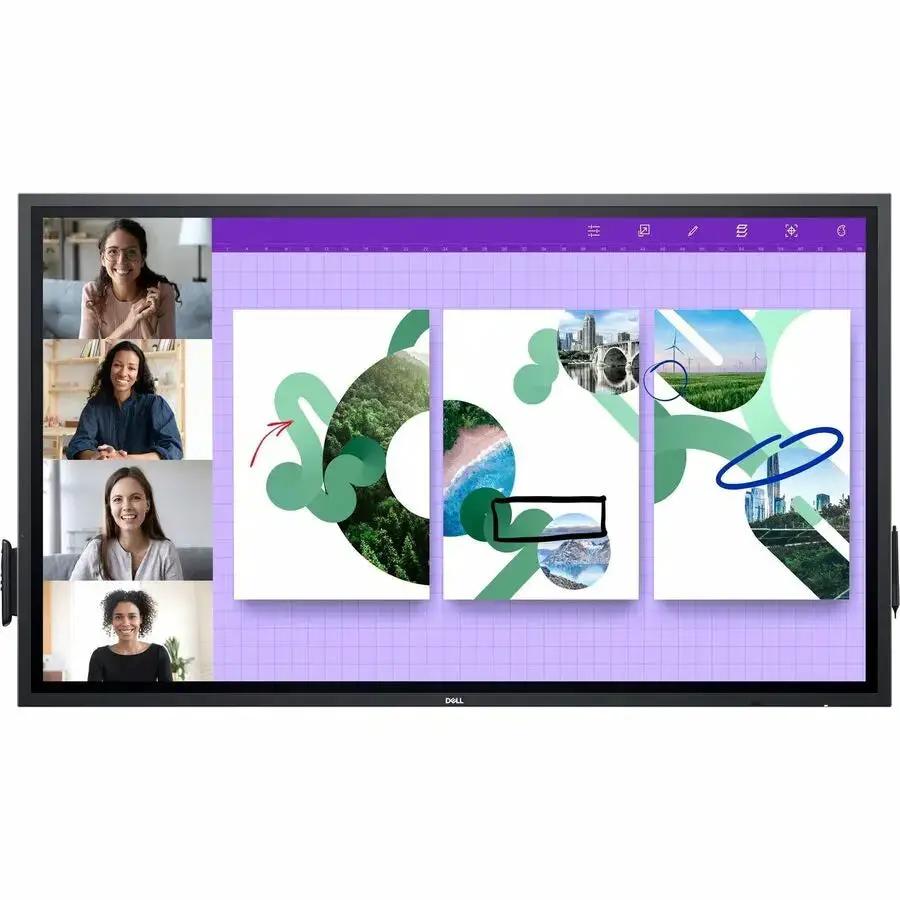 Dell P6524QT 65-Inch 4K UHD Interactive Touch Display for Collaboration and Conference Rooms by DELL DISPLAYS