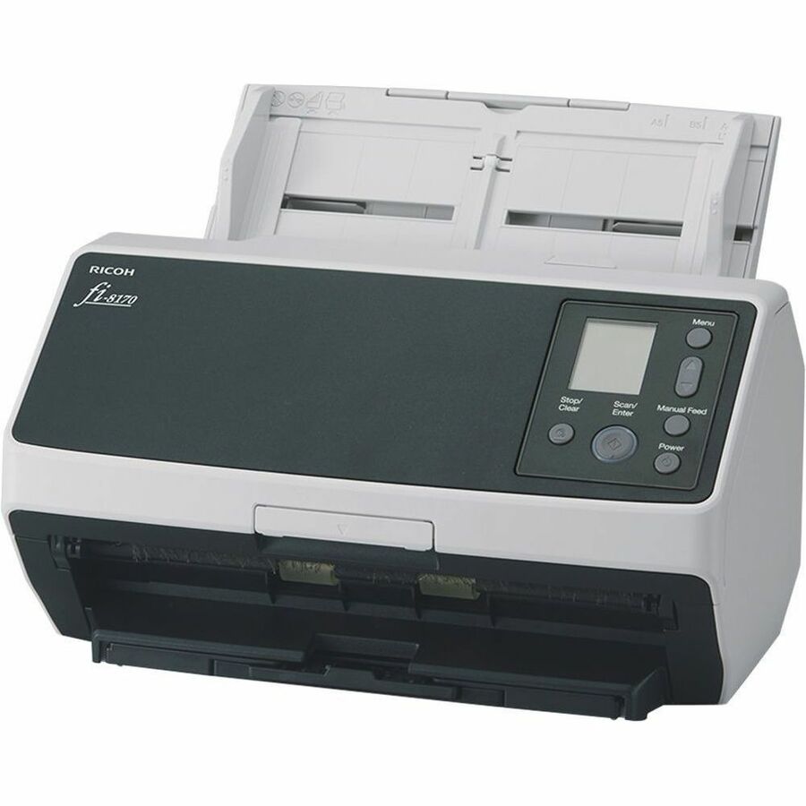 Ricoh fi-8170 ADF/Manual Feed Scanner, 600 dpi Optical, TAA Compliant, PA03810-B075