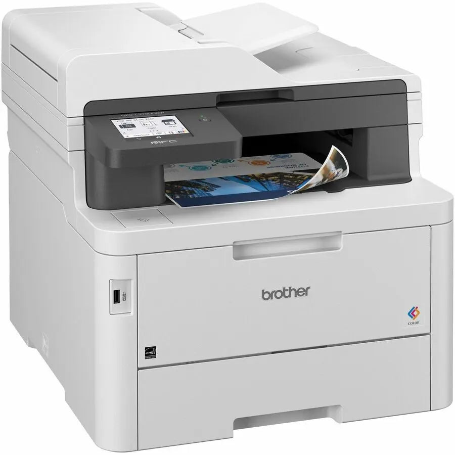 Brother MFC-L3780CDW Wireless Color All-in-One Printer - Laser Copier, Scanner, Fax for Small Business