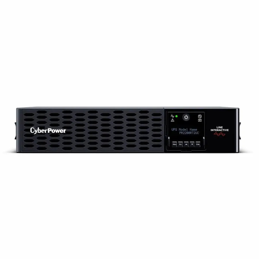 CyberPower PR2200RT2UC Smart App Sinewave Line-Interactive UPS System with 2200 VA / 2200 W Capacity, Rack/Tower Convertible Design, and Remote Management