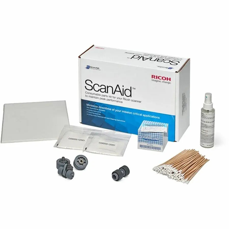 Ricoh CG01000-288701 Cleaning and Consumable Supplies Kit for fi-7600 and fi-7700 Scanners