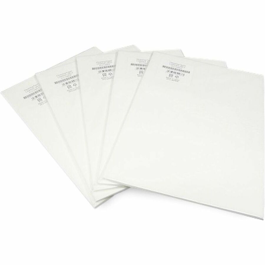 PFU Cloth Cleaning Sheets, 50-Pack for Document Scanners, Ricoh Part Number CG00000-602701