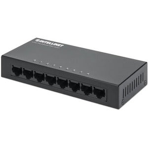 IC INTRACOM 8-Port Fast Ethernet Office Switch - Desktop Metal Enclosure