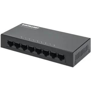 IC INTRACOM 8-Port Fast Ethernet Office Switch - Desktop Metal Enclosure by IC INTRACOM