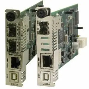 Lantronix Inc C3221-1040 ION C3220 Transceiver/Media Converter for Ethernet to Fiber Connectivity