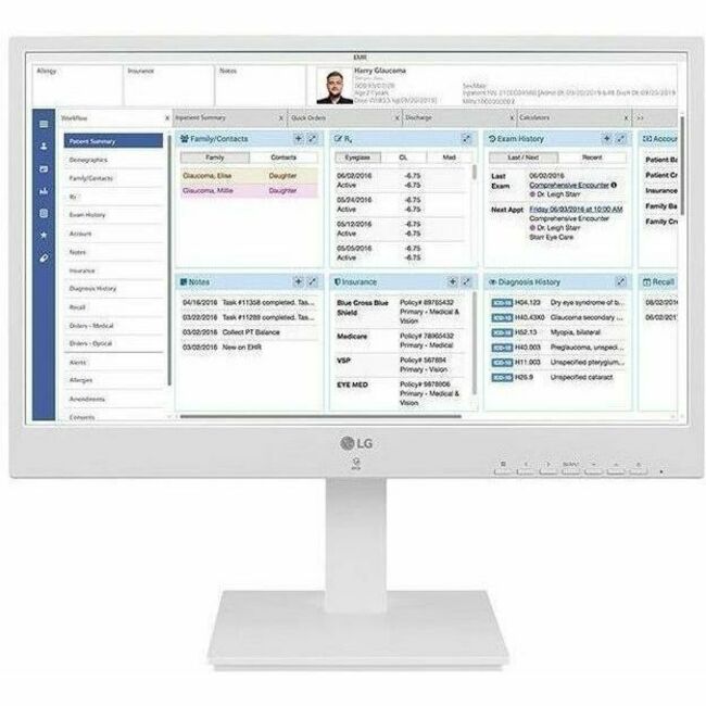 LG Electronics 24CR671IK6P All-in-One Thin Client with 23.8-Inch Full HD IPS Display