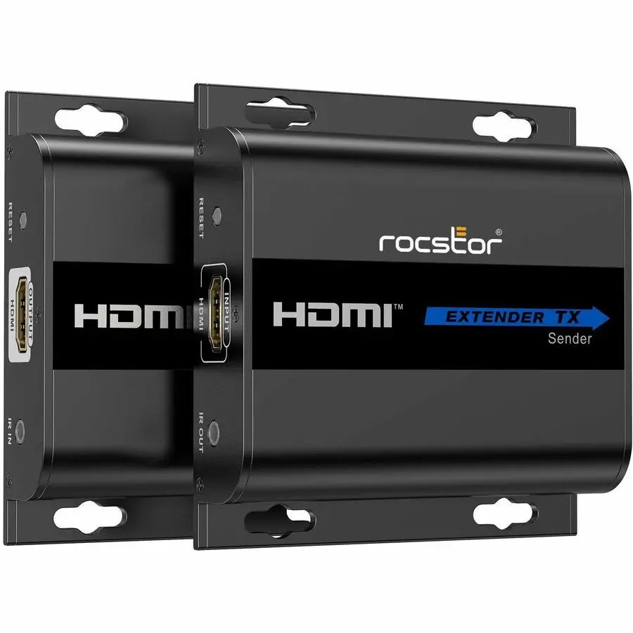Rocstor TrueReach Y10G002-B1 HDMI & IR Over IP Extender for Long-Distance 1080P @ 60Hz Transmission
