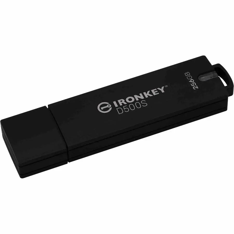 Kingston IronKey D500S 256GB USB 3.2 Flash Drive with Military-Grade Security