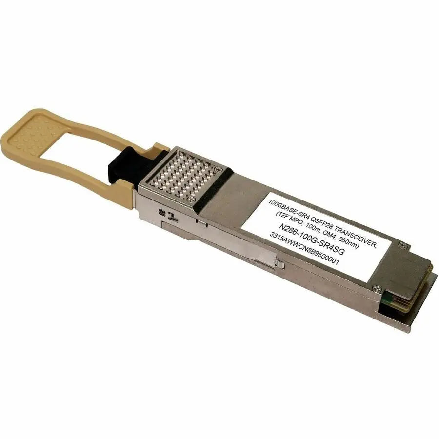 Eaton Tripp Lite Series N286-100G-SR4SG QSFP28 Transceiver for 100 Gbps Multimode Fiber Networking