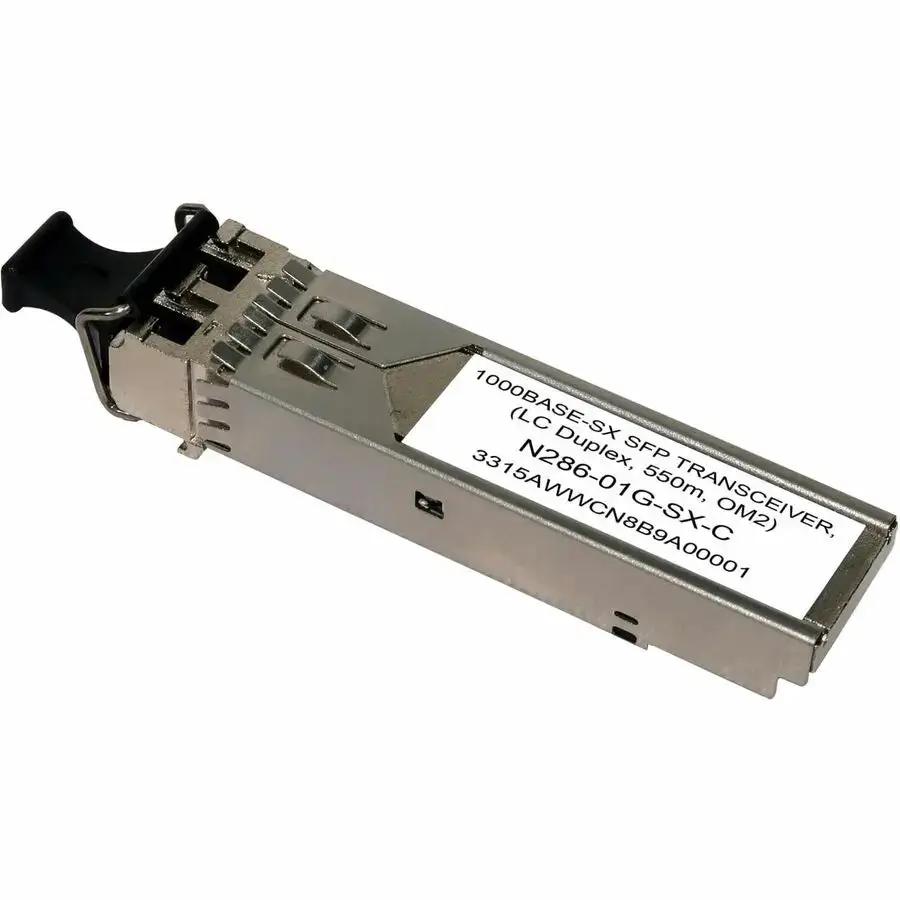 Eaton Tripp Lite Series Cisco-Compatible GLC-SX-MMD SFP Transceiver - 1000Base-SX, LC Duplex MMF, 1.25 Gbps, 850 nm, 550 ft. by Eaton Corporation