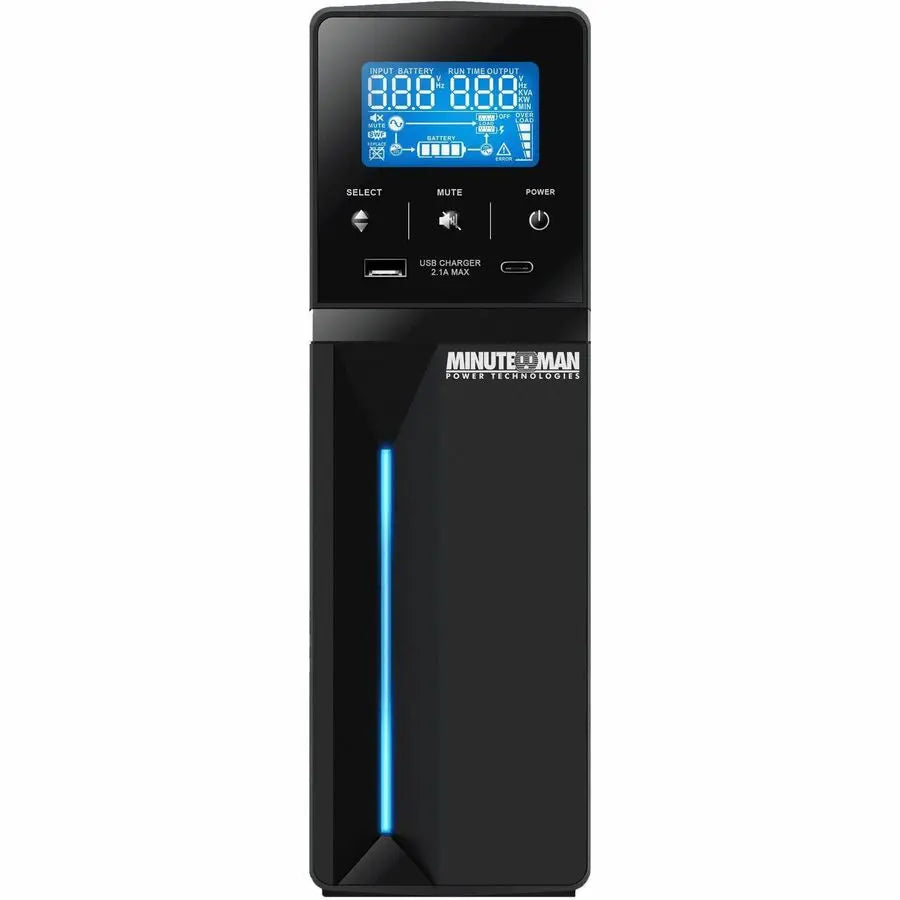 Minuteman Entrust-LG ETR550LG 550VA Mini-Tower Line-Interactive UPS for Home and Office