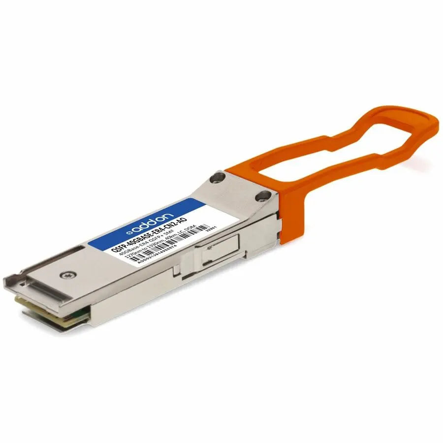 AddOn Ciena® Compatible QSFP+ Module (Part Number: QSFP-40GBASE-ER4-CN2-AO) for 40Gbps Ethernet over Single-Mode Fiber