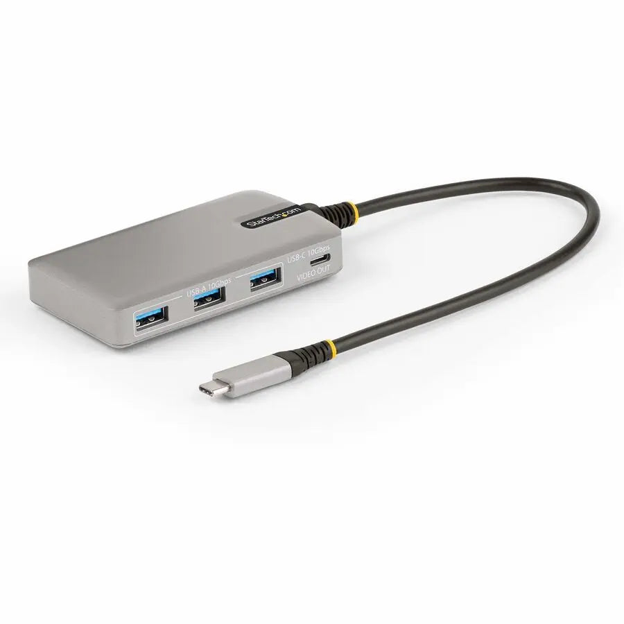 StarTech.com 4-Port USB-C Hub with Power Delivery and 4K Video Output - Model HB31C3A1CDPPD3
