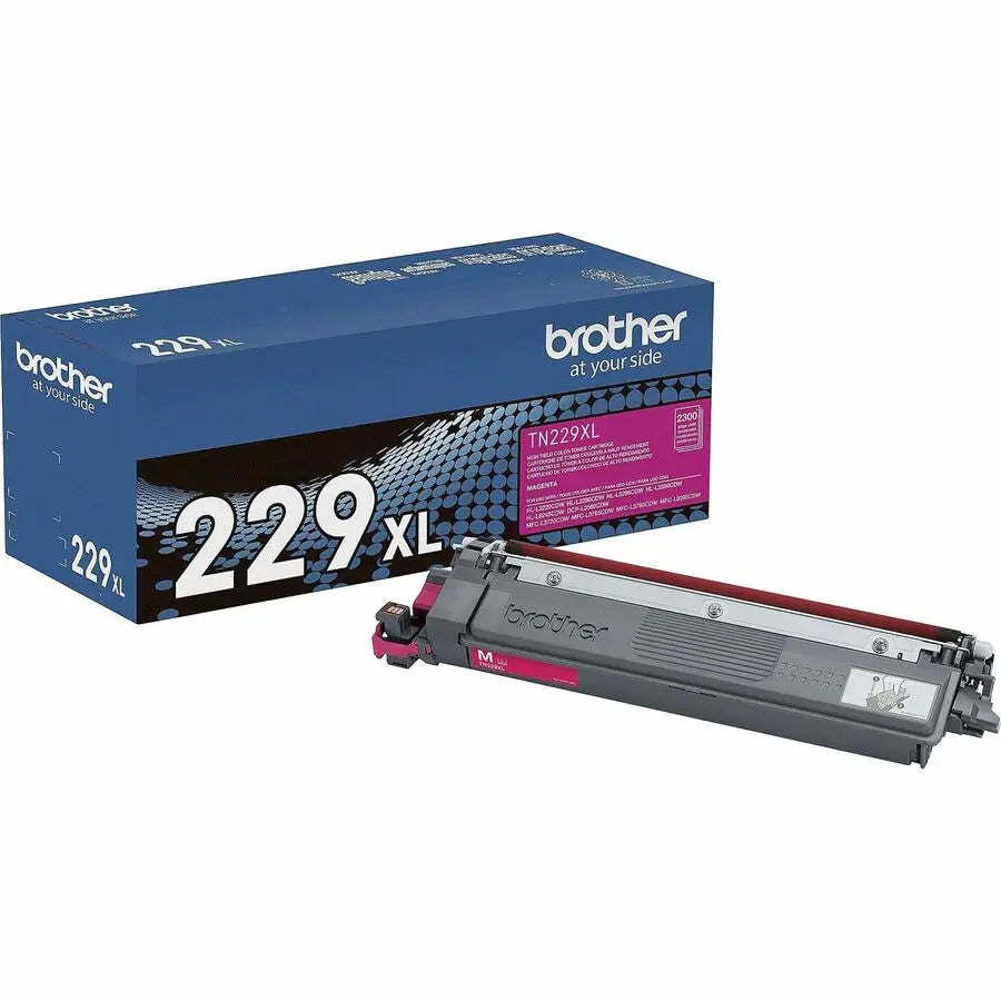 Brother TN229XLM High-Yield Magenta Toner Cartridge for Laser Printers
