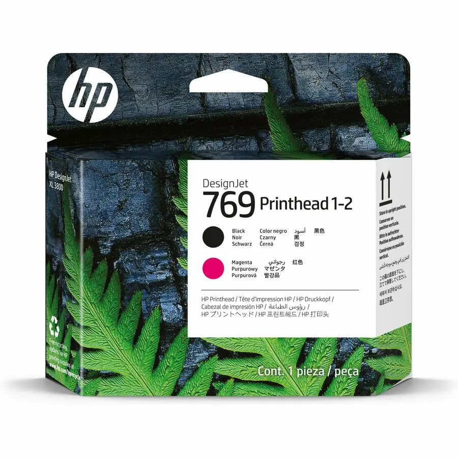 HP Inc. 769 Printhead for DesignJet Printers - Original Black and Magenta