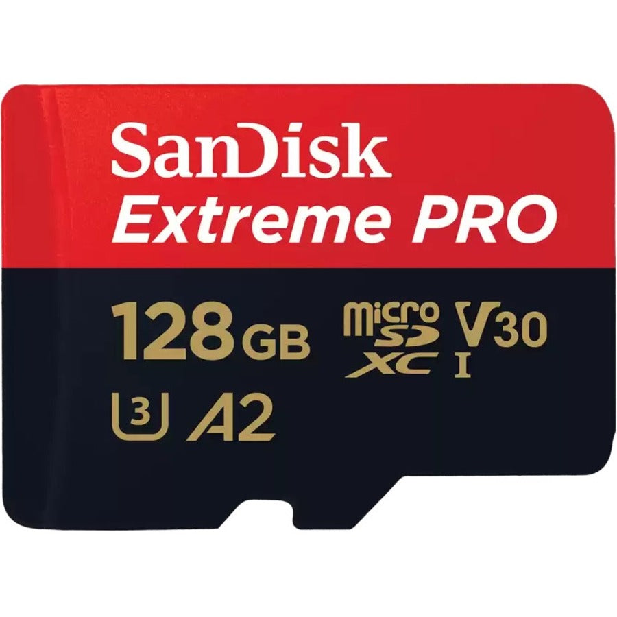 SanDisk Extreme PRO 128GB microSDXC UHS-I Memory Card SDSQXCD-128G-GN6MA