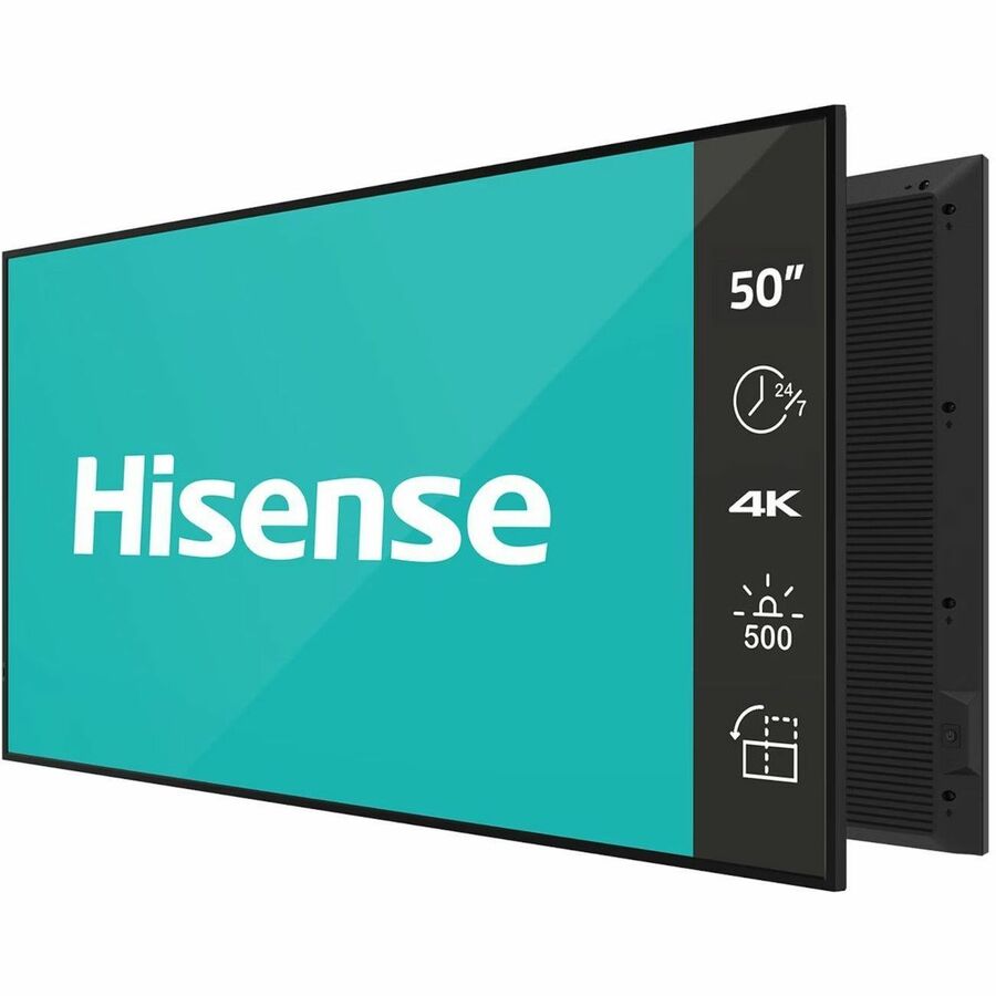 Hisense 50DM66D 50-Inch 4K UHD Digital Signage Display with Android 11 and Ultra HD Clarity