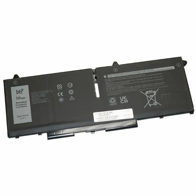BTI FK0VR-BTI 15.2V 58Wh Lithium-Ion Notebook Battery for Dell Latitude and Precision Series