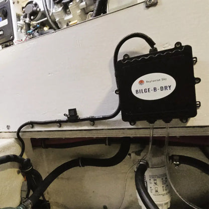 BILGE-B-DRY Single Pump 12VDC Marine Dry Bilge System with Smart Device Control