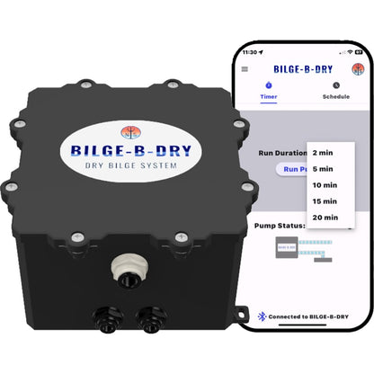 BILGE-B-DRY Dual Pump 12VDC Smart Dry Bilge System for Marine Use