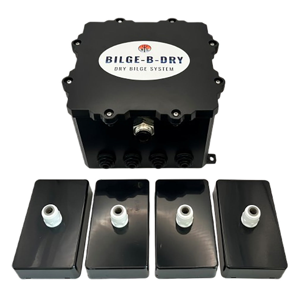 BILGE-B-DRY Quad Pump 12VDC - Smart Dry Bilge System for Boats