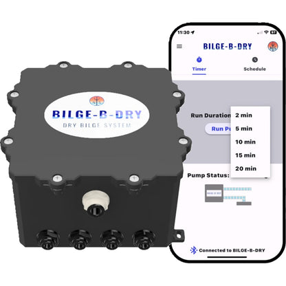 BILGE-B-DRY Quad Pump 12VDC - Smart Dry Bilge System for Boats