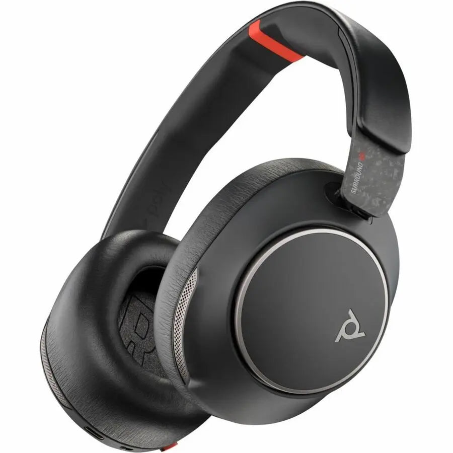 HP Poly Voyager Surround 85 UC Headset with Wireless Bluetooth and Noise Cancellation