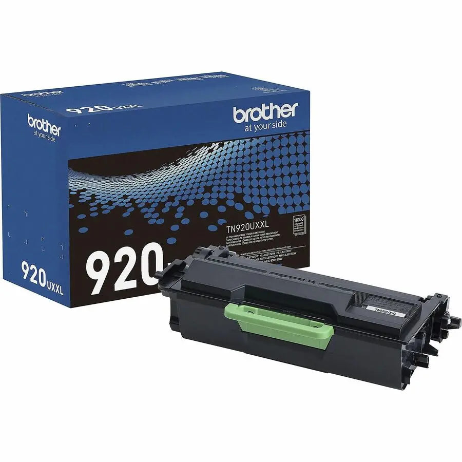 Brother TN920UXXL Ultra High-Yield Toner Cartridge for Reliable Black Prints – 18,000 Pages