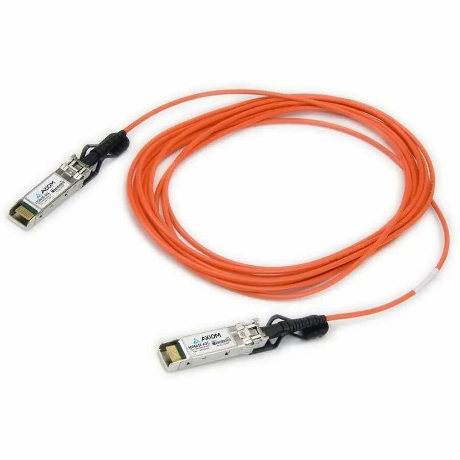 Axiom 10GBASE-AOC SFP+ Active Optical Cable 10 meters – HP Compatible, Model JL291AAX