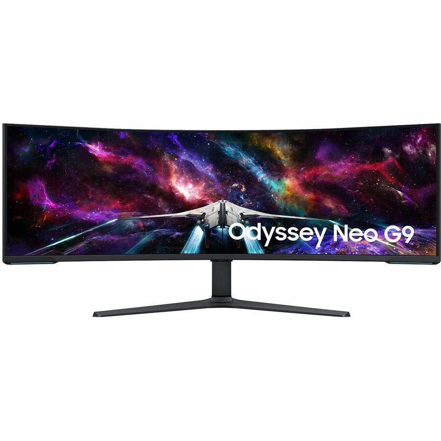 Samsung Odyssey Neo G9 S57CG952NN 57-Inch Dual UHD Curved Gaming LED Monitor with Quantum Mini-LED and HDR 1000