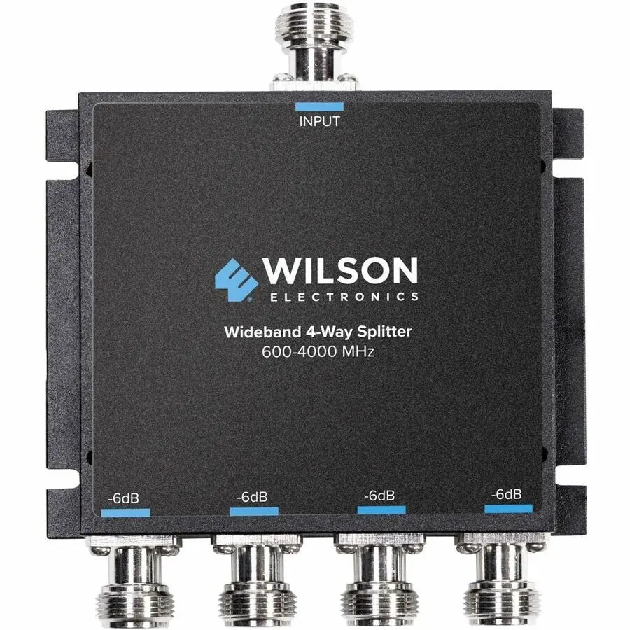 Wilson Electronics 859117 4-Way Signal Splitter for 600-4000 MHz