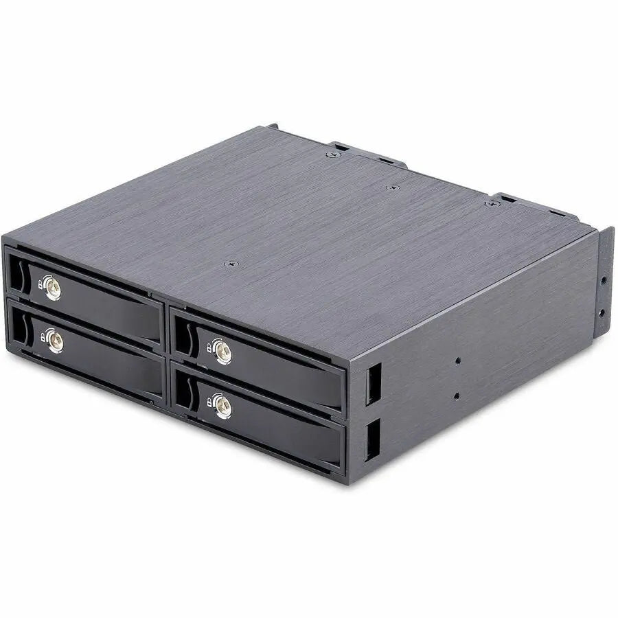 StarTech.com 4U2525SASBACKPLANE 4-Bay U.2 NVMe Drive Backplane with Lockable Trays and Cooling Fans