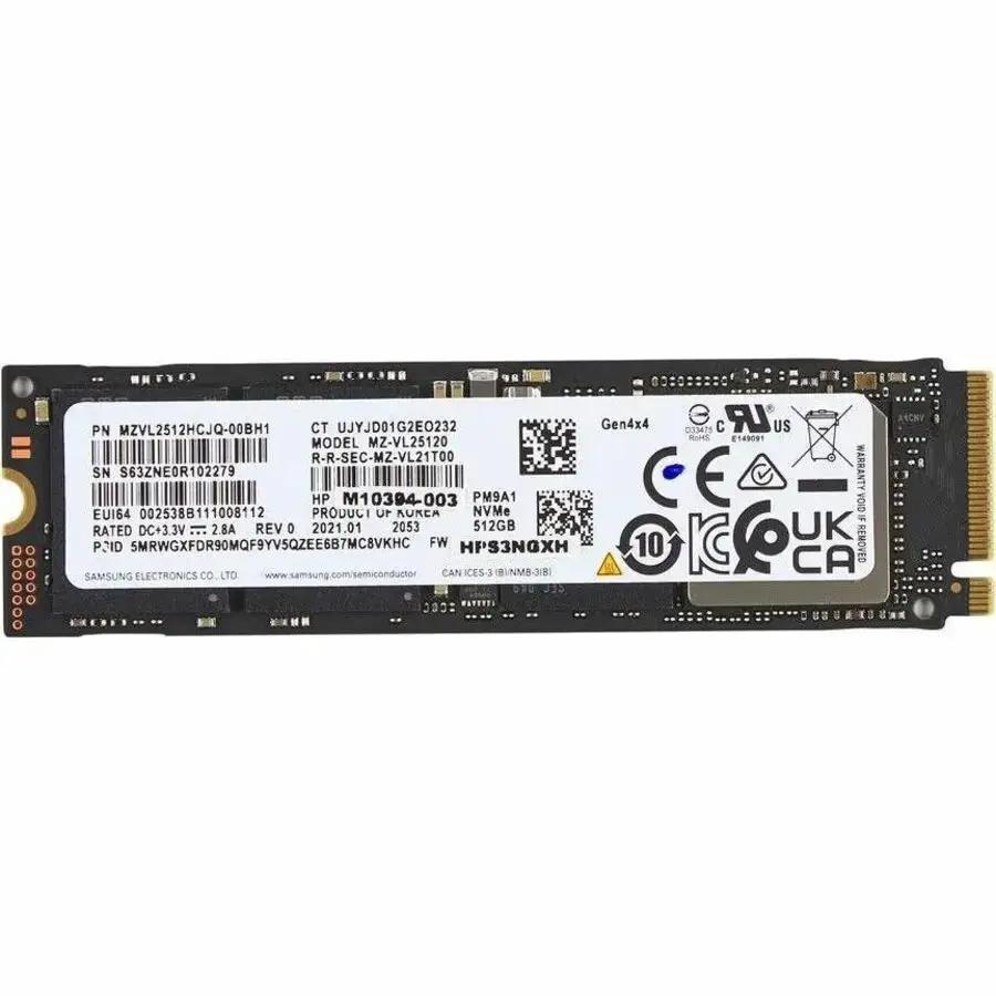 HP Inc. 512 GB M.2 NVMe SSD (Part Number: 8C4X6AA) - High-Speed Internal Storage Solution by HP Inc.