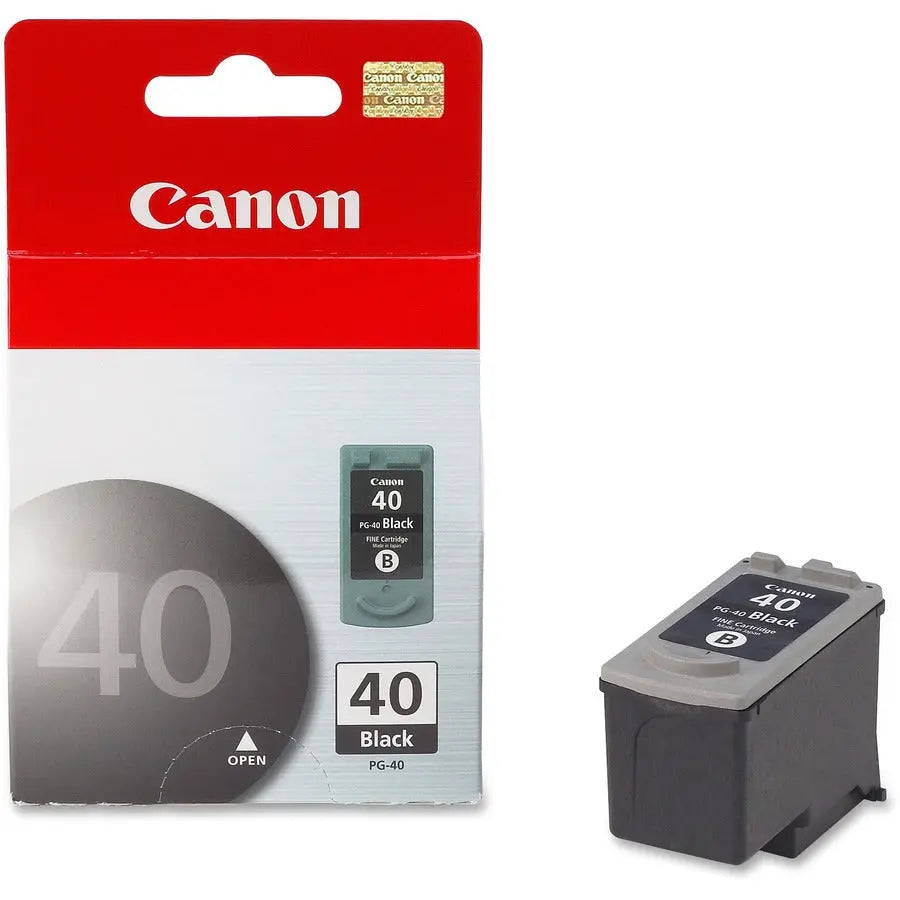 Canon PG-40 Black Ink Cartridge – High-Quality, Smudge-Resistant Printing for Canon Pixma and Fax-JX Series