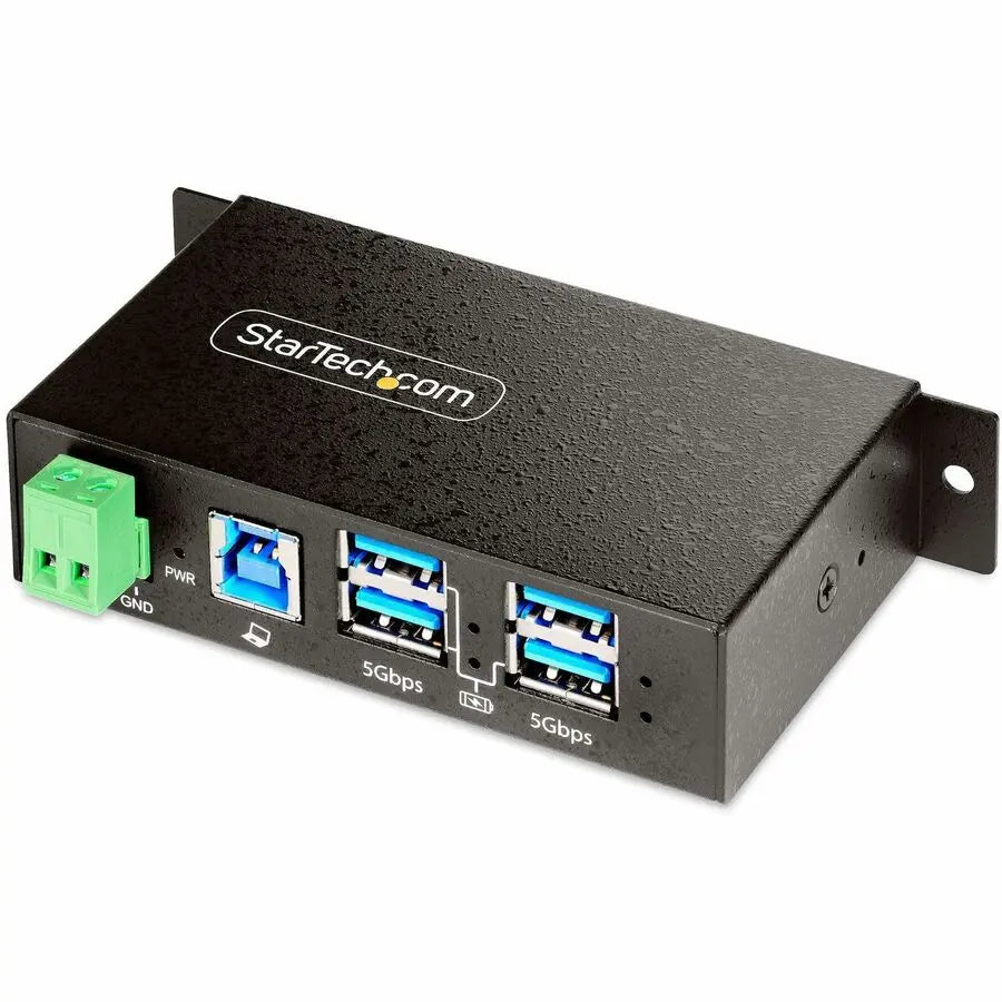 StarTech.com 4-Port Managed Industrial USB 3.2 Gen 1 Hub (Part Number: 5G4AINDRM-USB-A-HUB)