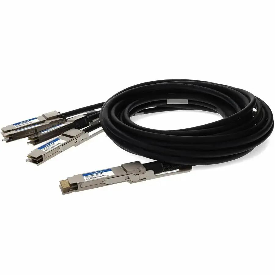 AddOn 400GBase-AOC QSFPDD to 4xQSFP56 Passive Direct Attach Cable - 2 Meters by ADDON