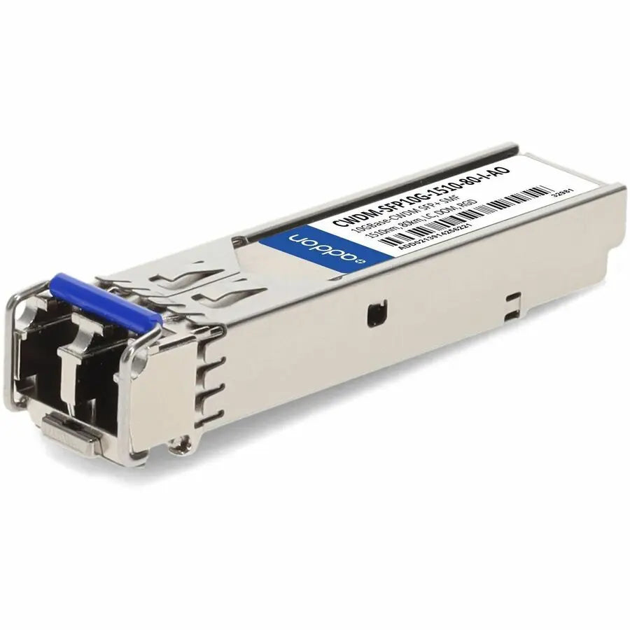 AddOn Cisco CWDM-SFP10G-1510-80-I 10GBase-CWDM SFP+ Transceiver for Long-Range Single-Mode Fiber