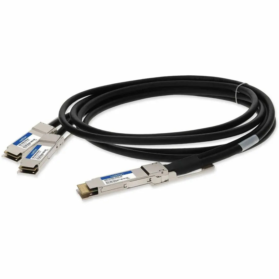 AddOn Juniper Networks QDD-2X200G-2P5M-AO 400GBase-CU QSFP-DD to 2xQSFP56 200G Passive Copper Direct Attach Cable